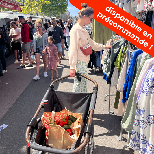 Pack Vélo au Quotidien - La remorque de vélo Maïna et sa béquille